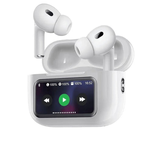 Bluetooth wireless earpod with display